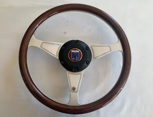 comprar Volante Walrod Mr3 Madeira 35 Cm Puma Envemo Opala Fusca 