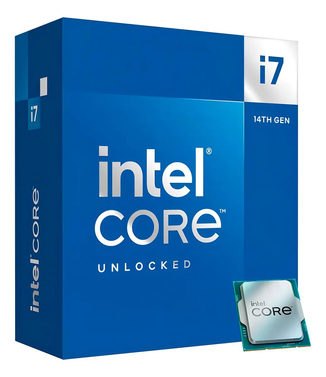 Processador Intel Core i7-14700K, 3.4GHz (5.6 GHz Max Turbo), Cache 33MB, 20 Núcleos, 28 Threads, LGA 1700,