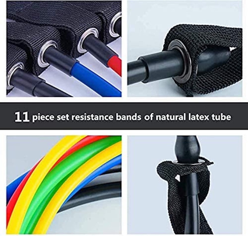 Imagen 4 de 10 de Ligas De Resistencia Premium Para Ejercicio 11 Pz