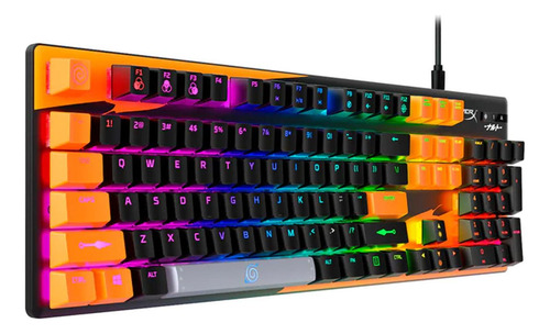 Hyperx Alloy Origins Edición Naruto Teclado Mecánico Gaming (Reacondicionado)