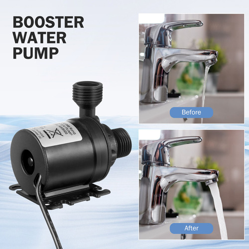 Bomba De Agua Sumergible Sin Escobillas Dc 12v 800l/h 5m Par