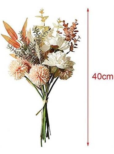 1 Ramo De Flores Artificiales Mezcla De Trigo Ramo De Flores