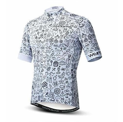 Cycling Jersey Men Usa Summer Bike Short Sleeve 3- S Breatha