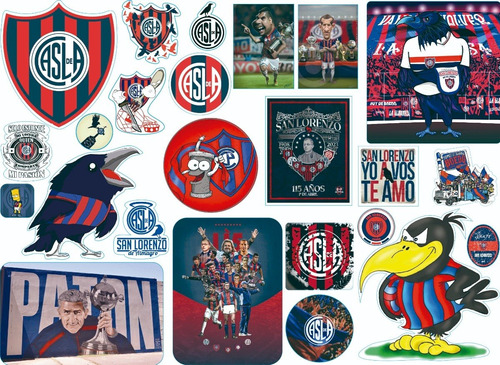 Stickers Futbol San Lorenzo Boca River Racing Independiente