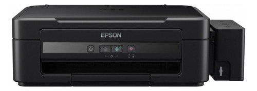 Impresora a color  multifunción Epson EcoTank L210 negra 110V