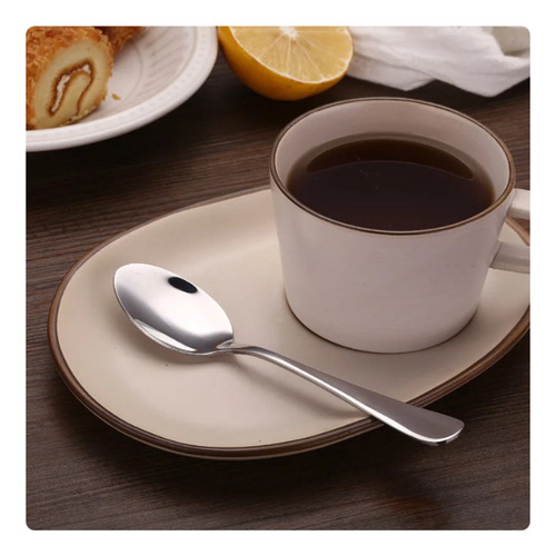 Juego De Cubiertos 24 Piezas Acero Inoxidable Yolikitchen Plateado
