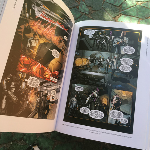 Lote 2 Colecciones Comic Tapa Dura En Inglés De Mass Effect (Usado)