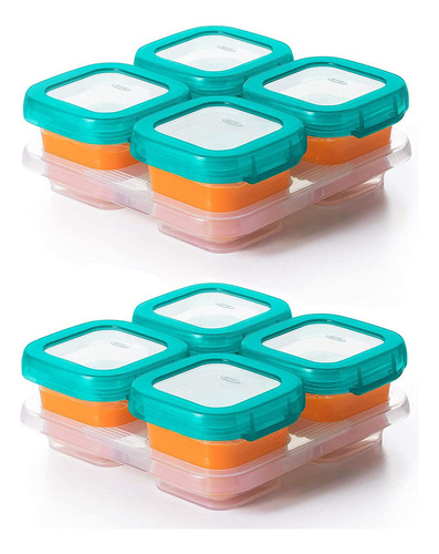 Oxo Tot Baby Blocks Contenedores De Almacenamiento De Alimen