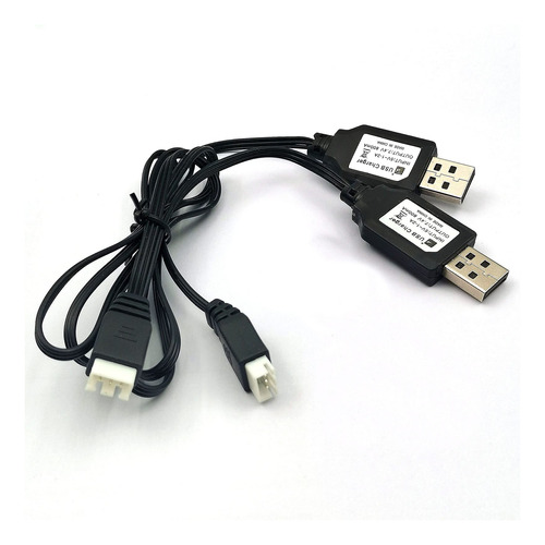 Devmo Cable De Cargador Usb 1a Con Conector Xh-3p Compatible