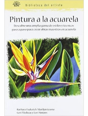 Libro Pintura A La Acuarela