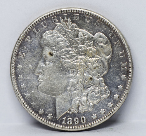 Moneda De Coleccion Eeuu Un Dolar 1890 Morgan Plata Maciza