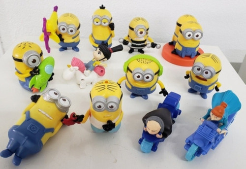 Coleção Completa Minions Meu Malvado Favorito Mc Donalds (Usado)