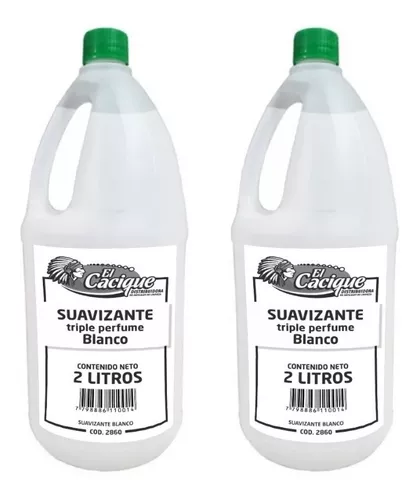 Suavizante para la ropa - Fragancia blanco - 2 Litros