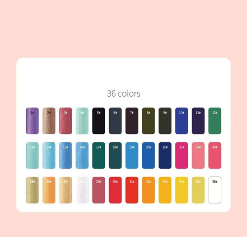 Imagen 3 de 10 de Kit De Acuarela En Pastilla Profesional 36 Colores Giorgione