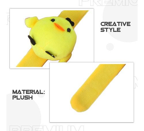 Pulsera De Peluche Con Forma De Bofetada Con Forma De Pollo,