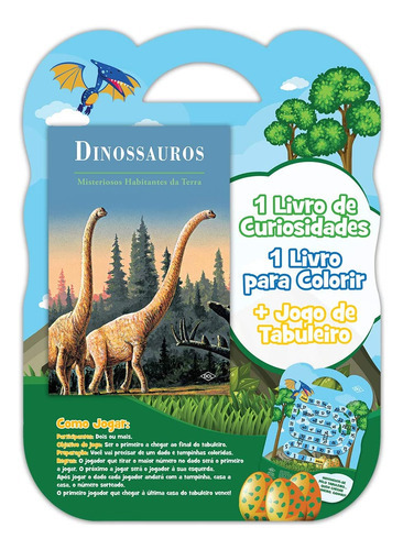 Hora Da Diversão - Dinossauros - Kit, De A Dcl. Editora Dcl, Capa Mole Em Português