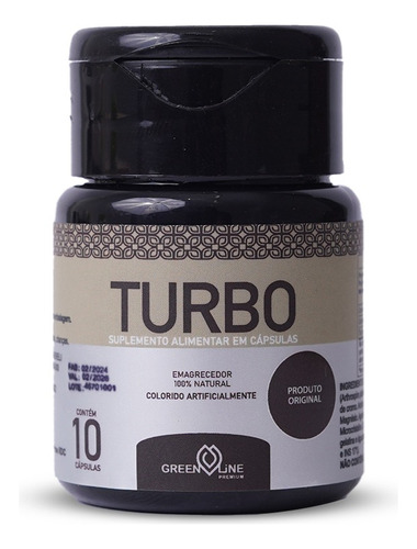 Turbo Inibidor De Apetite Sabor Natural