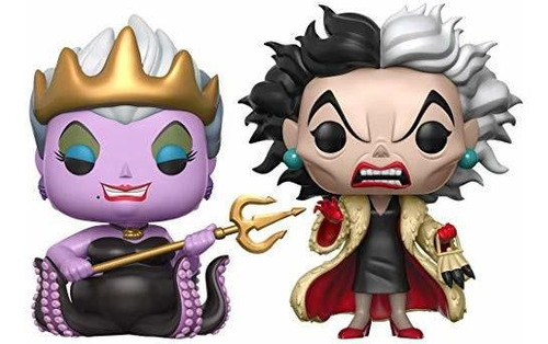 Imagen 2 de 2 de Funko Pop! Ursula Con Cruella De Vil 2 Unidades, Exclusivo D