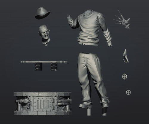 Freddy Krueger Stl Pack