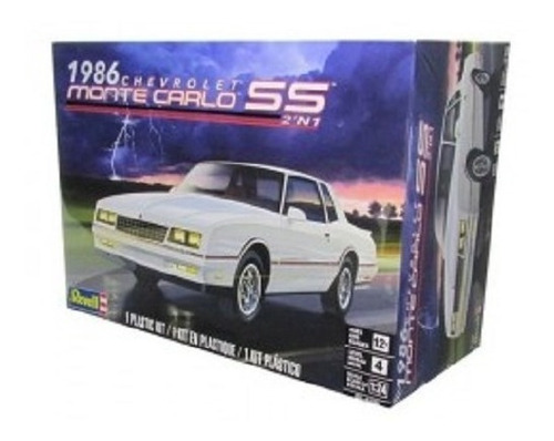 Chevrolet Monte Carlo Ss 1986 - 2 Em 1 - 1/24 - Rev 14496