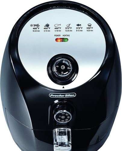Proctor Sile Programable Freidora Aire Canasta Antiadherente