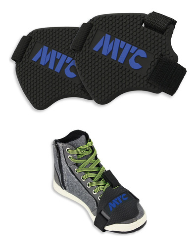 2 Piezas Protector Zapato Para Motocicleta Calzado Mtc