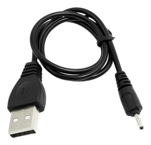 Cable Usb Ficha Redonda 2.5mm X 0.7 Mm Ideal Tablet Pin Fino