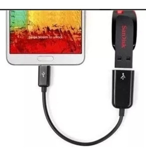 Kit Para Passar Musica Do Celular Para O Pendrive Cabo Otgv8