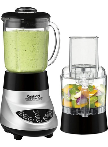 Procesador Cuisinart Bfp-703bc Smart Power Duet, Cromo Cepil