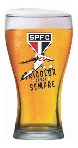 Copo Shape São Paulo Tricolor Desde Sempre P/ Cerveja 470ml