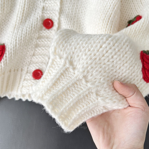 Nuevo Abrigo De Punto Con Cuello En V De Invierno Twist Stra