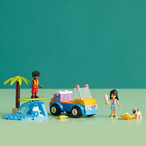 Juego De Juguetes De Construcción Lego Friends Beach Buggy F