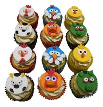 Comprar Cupcakes Granja De Zenon - Animales - Cumpleaños Eventos!