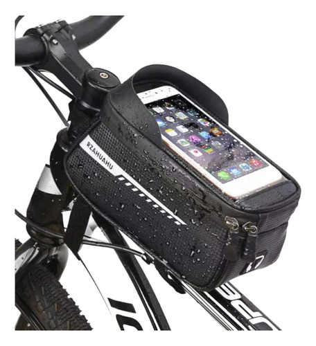 Bolso Alforja Porta Celular Impermeable Bicicleta Bbp11