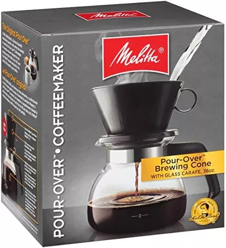 Jarra De Vidrio Para Cafetera Melitta, Capacidad Para Tazas