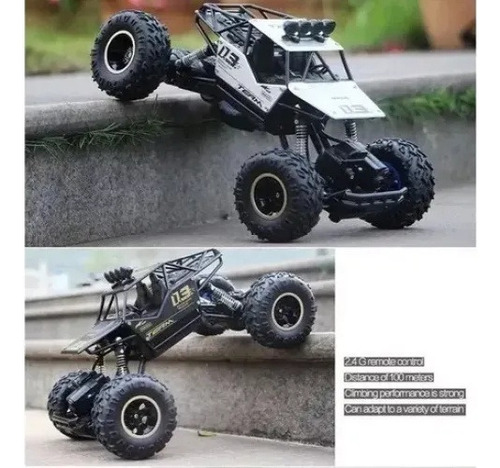 Wnn Carrito De Control Remoto Rock Crawler 4x4 Off Road