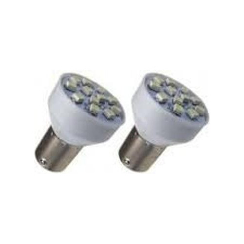 Lâmpada Led Super Branco 1 Polo Smd Luz De Ré Ou Pisca Par