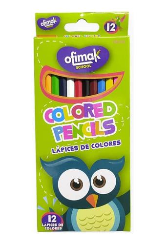 Lapices De Colores Ofimak (12u) - Pack2