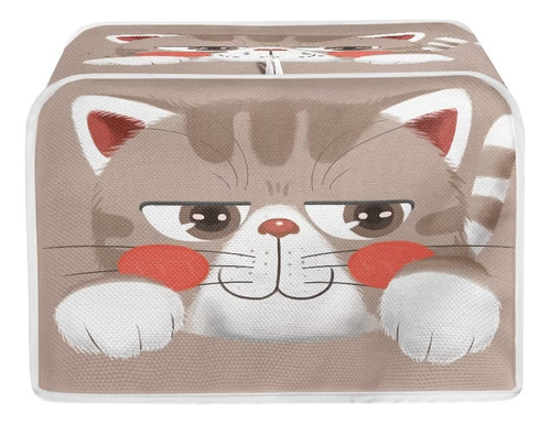 Afpanqz Fundas Para Tostadoras Con Diseno De Gato De Dibujos