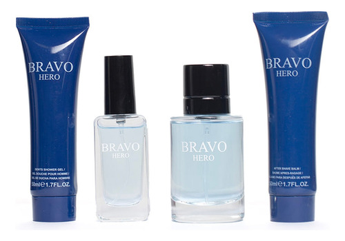 Yoi Set Bravo Hero: Gel De Ducha, Splash, Fragancia Y After