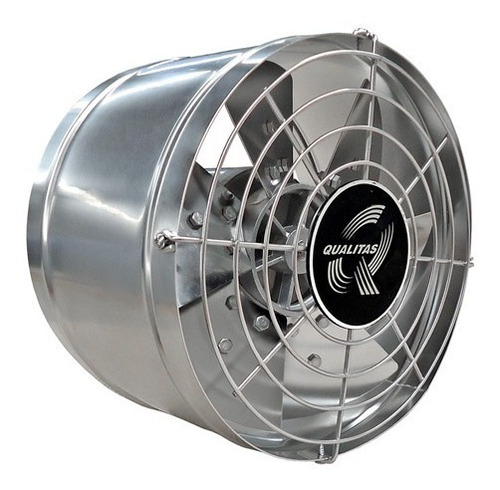 Exaustor 30 Cm Alta Rotação 1720 Rpm Eq300 M4 Inox Qualitas