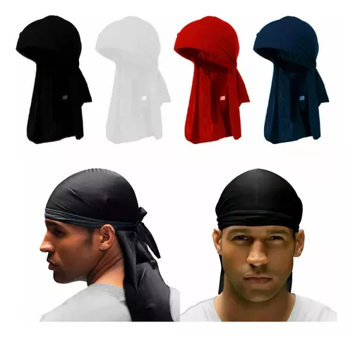 Touca Toca Durag Para 360 Waves Veludo