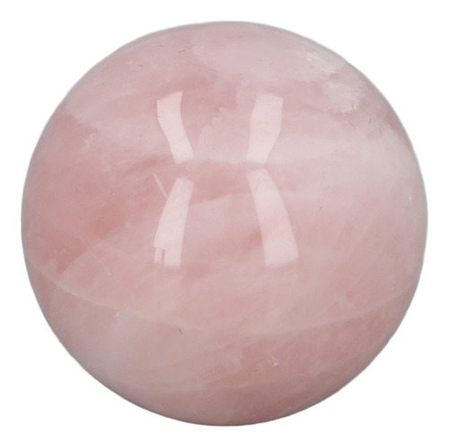 Bola De Adivinación, Cristal Rosa, 2 Pulgadas, Cuarzo Rosa N