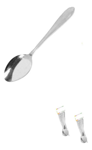 A Set De 24 Cucharas Sopera Acero Inoxidable Crom