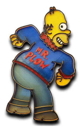 Imanes Simpsons Homero Don Barredora Mr Plow *impreso 3d*