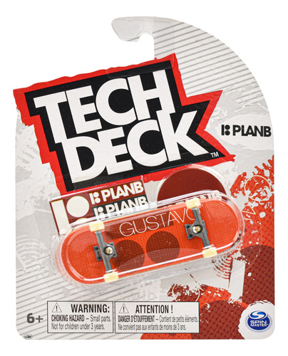 Tech Deck Bla Bac Photo Series Plan B Roja Spin Master
