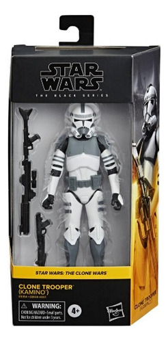 Figura De Acción Star Wars Black Series Clone Trooper Kamino