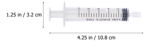 Jeringa Dispensadora De Perfume, 12 Unidades