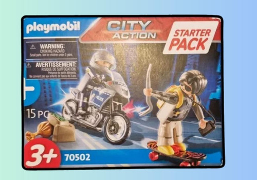 Playmobil 70502 Set De Policía