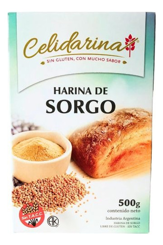 Harina De Sorgo 500 G Sin Tacc